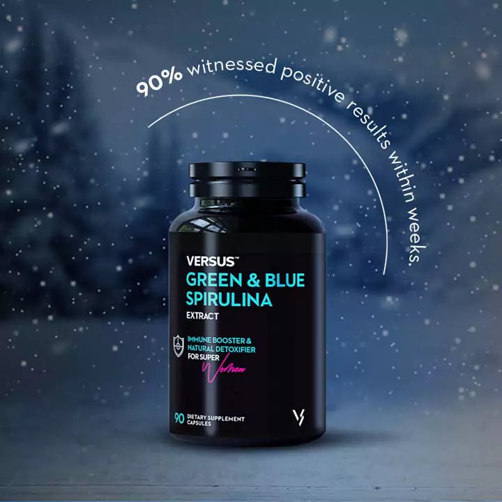 green blue spirulina supplements results